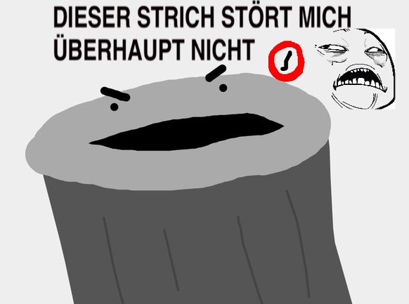 «Hitler hat nichts falsch gemacht» – Diese politisch inkorrekte Mülltonne hat Schlägi verdient
Es sind die kleinen Sachen...