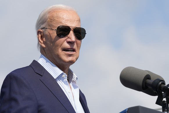 President Joe Biden speaks during a visit to Vernon Electric in Westby, Wis., Thursday, Sept. 5, 2024. Biden is in Wisconsin to promote his Investing in America agenda. (AP Photo/Susan Walsh)
Joe Bide ...