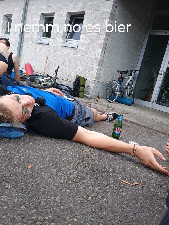 Schlafen Turnfest