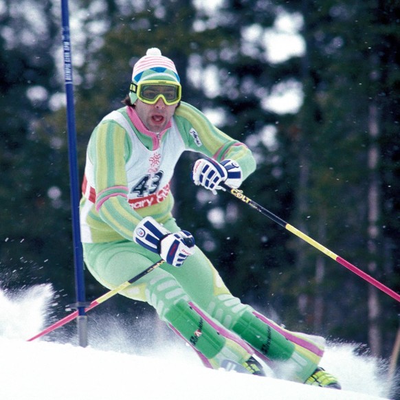 Dynamisch an den Olympischen Spielen 1988 in Calgary. Er wird 30. im Slalom und belegt die Ränge 43 (Abfahrt), 42 (Super-G) und 52 (Riesenslalom).