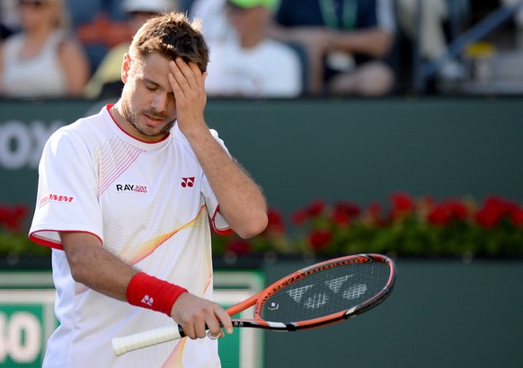 Stanislas Wawrinka hatte für einmal wieder mit mentalen Problemen zu kämpfen.