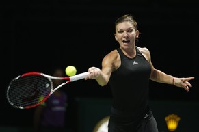 Im Final wartet Simona Halep auf Serena Williams.