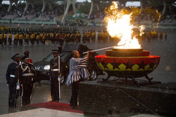 Ghanas Präsident John Dramani Mahama regelt die Dinge gerne persönlich.