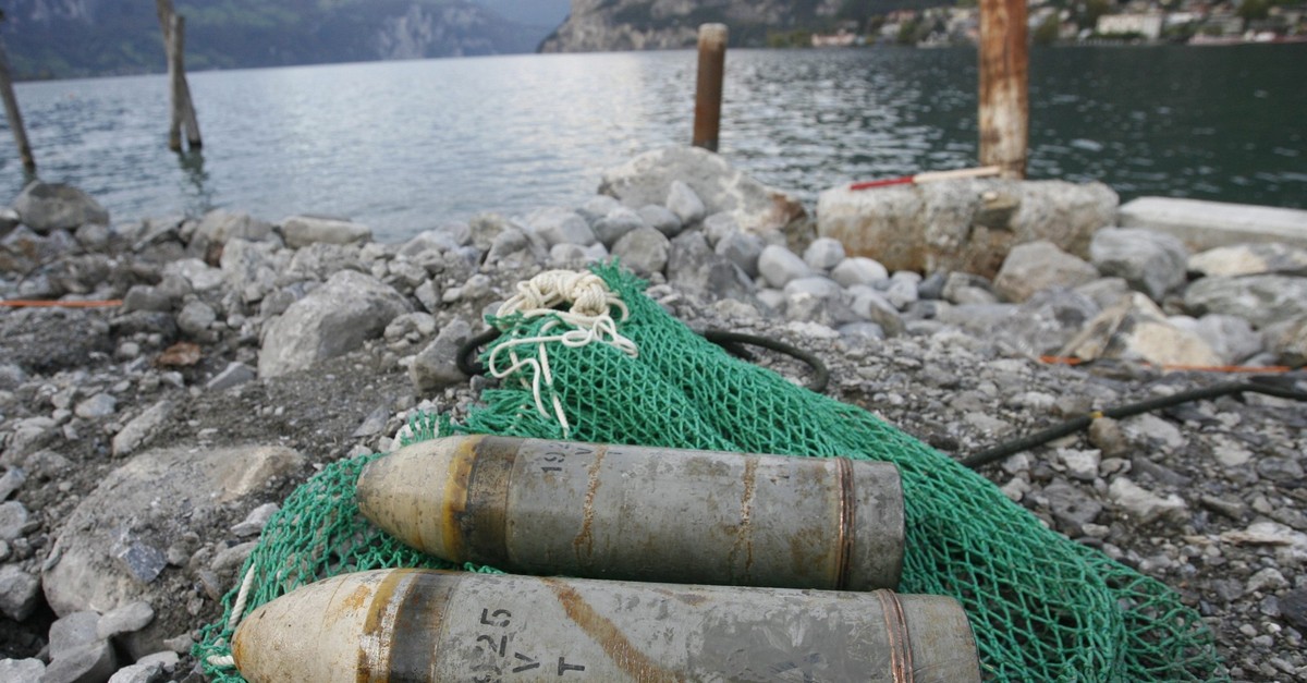Armee-Munition beeinträchtigt Wasser in Schweizer Seen nicht
