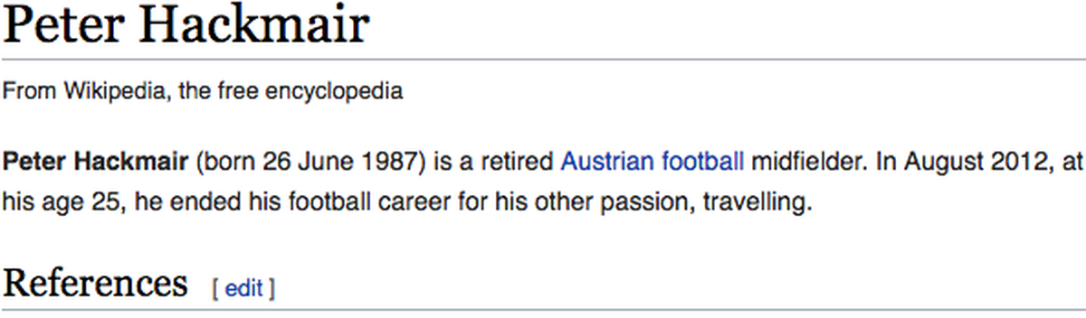 Peter Hackmair