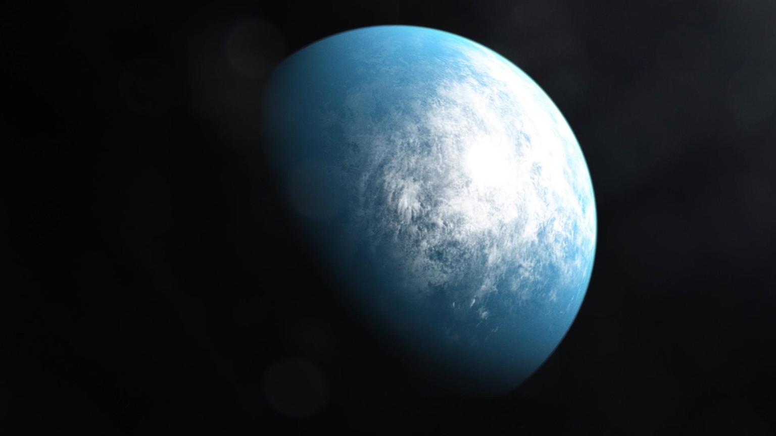 Faszinierender Erdzwilling: So könnte der Exoplanet TOI-700 d aussehen.