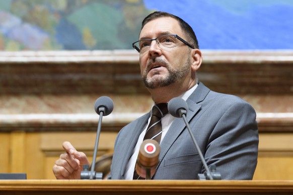 Hans-Peter Portmann, FDP-ZH, spricht an der Fruehlingssession der Eidgenoessischen Raete, am Donnerstag, 8. Maerz 2018 im Nationalrat in Bern. (KEYSTONE/Anthony Anex)