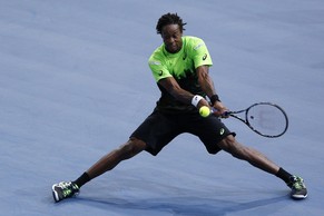 Monfils' Knie hält offensichtlich.