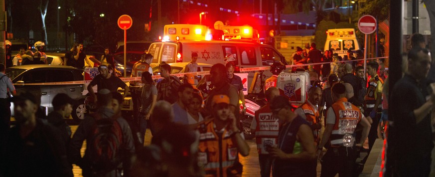 Zwei Palästinenser hielt am 8. Juni Tel Aviv in Atem.