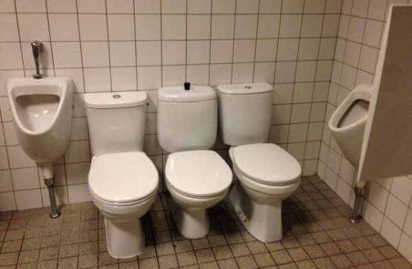 toilet failed