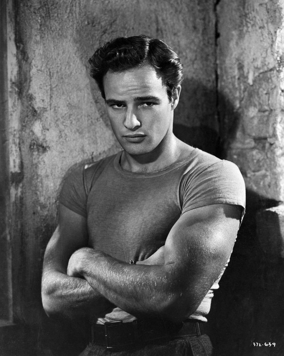Hollywood-Beau Marlon Brando in «A Streetcar Named Desire», 1951.