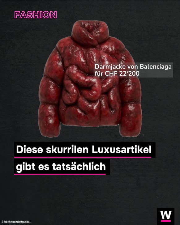 &lt;p&gt;Pradas Daunenjacke sieht aus wie ein Darm.&lt;/p&gt;