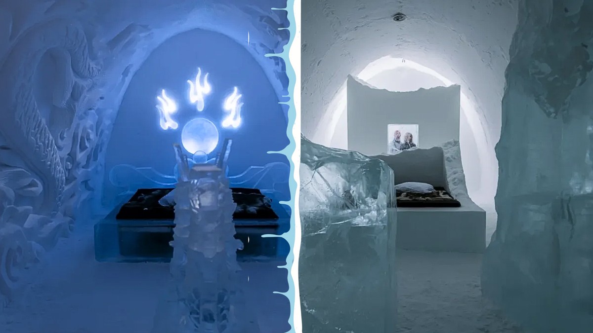 Ice Hotel en Laponie suédoise.