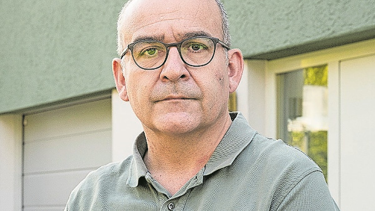 Marc Halter Anfang April – noch kann er nicht arbeiten.