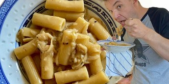 Ich habe die virale French Onion Soup Pasta probiert und ich bin der Meinung, ...