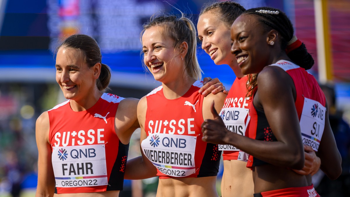 400m-Staffel im Final – Sprint-Staffel enttäuscht