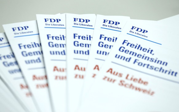 Wahlkampf-Slogan der FDP.