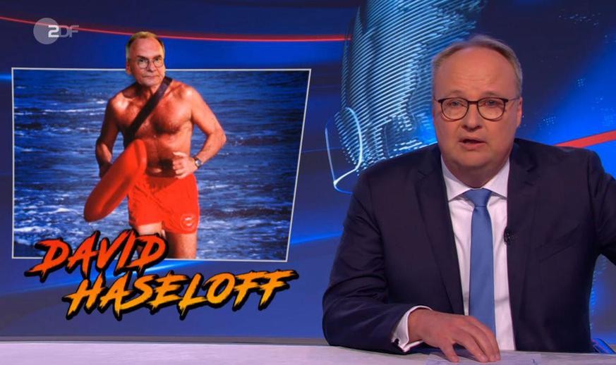 Lebensretter für alle? Kann Reiner Haseloff bei der Wahl in Sachsen-Anhalt seinen Posten, Armin Laschet und die ganze CDU retten, fragte Satiriker Oliver Welke in der «heute-show».