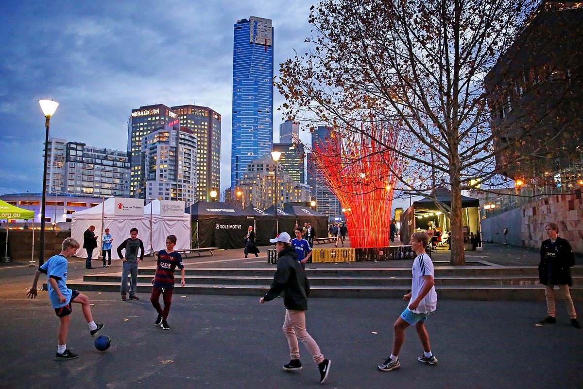 In Melbourne lebt es sich am besten. Warum wohl? In der ganzen Welt spielt man doch Fussball ...