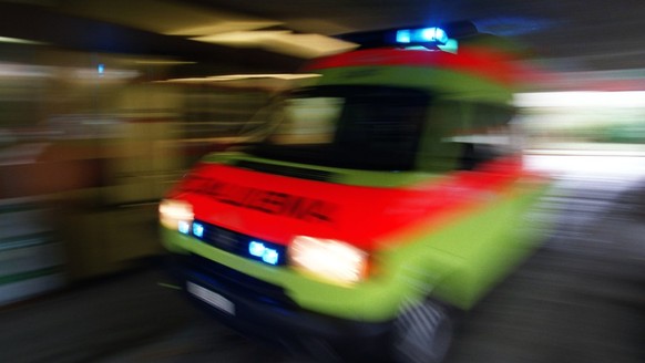 Grosseinsatz von Feuerwehr und Rettungskräften am Dienstagabend auf dem Gelände eines Paket-Verteilzentrums im deutschen Bundesland Sachsen-Anhalt. (Symbolbild)