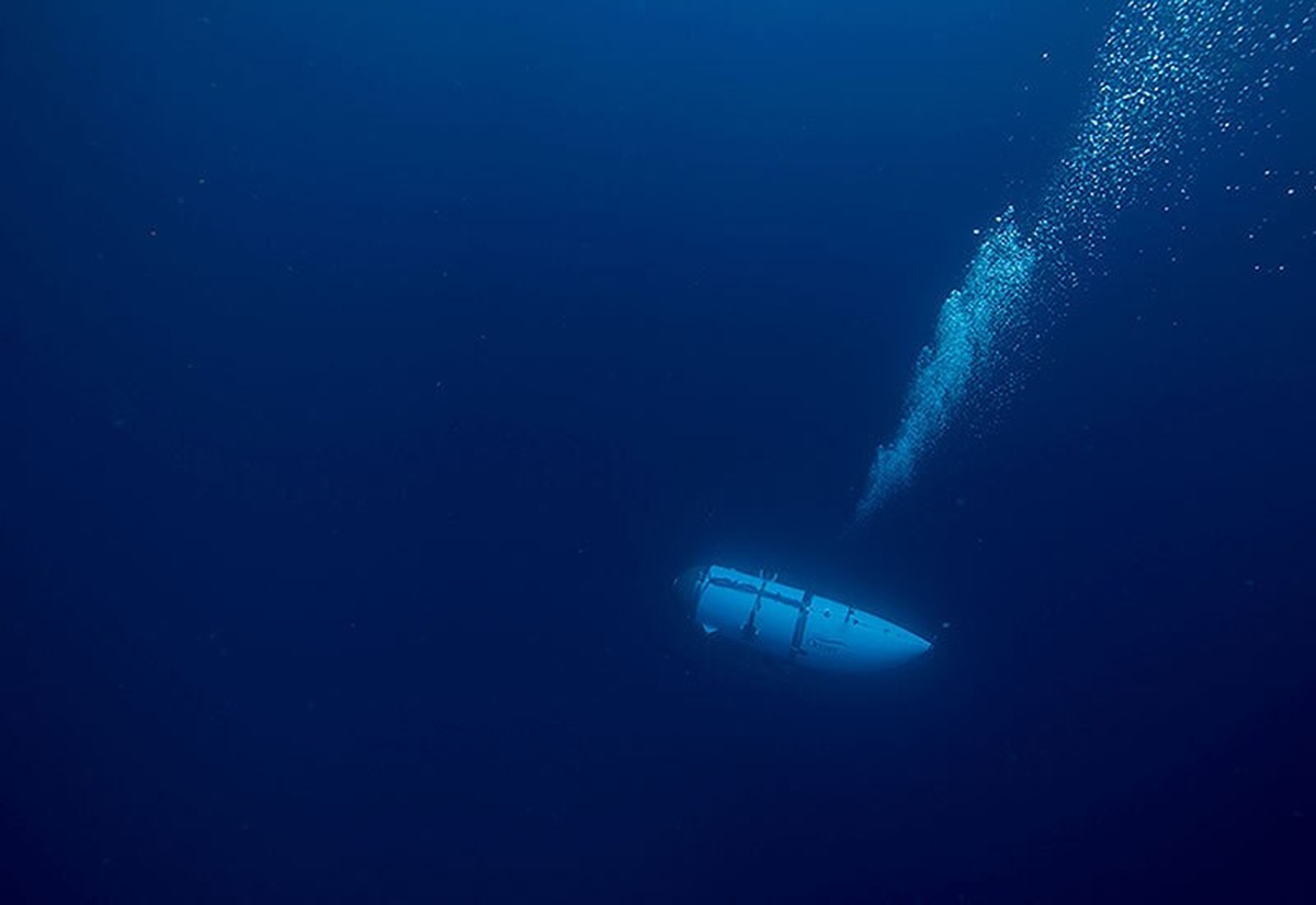 AT SEA - (----EDITORIAL USE ONLY â" MANDATORY CREDIT - " OCEANGATE/ HANDOUT" - NO MARKETING NO ADVERTISING CAMPAIGNS - DISTRIBUTED AS A SERVICE TO CLIENTS----) An undated photo shows to ...