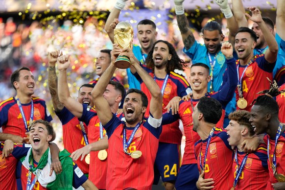 <p>Spanien um Captain Rodri ist am Ende der grössten WM der Geschichte der verdiente Sieger.</p>