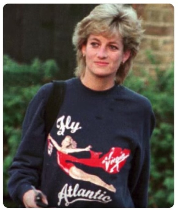 War einem Sammler über 50&#039;000 Dollar wert: Ein Pulli der 1997 verstorbenen britischen Prinzessin Diana.