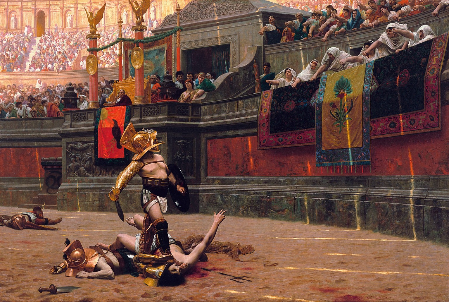 Pollice Verso
*oil on canvas
*97,4 x 146,6 cm
*1872