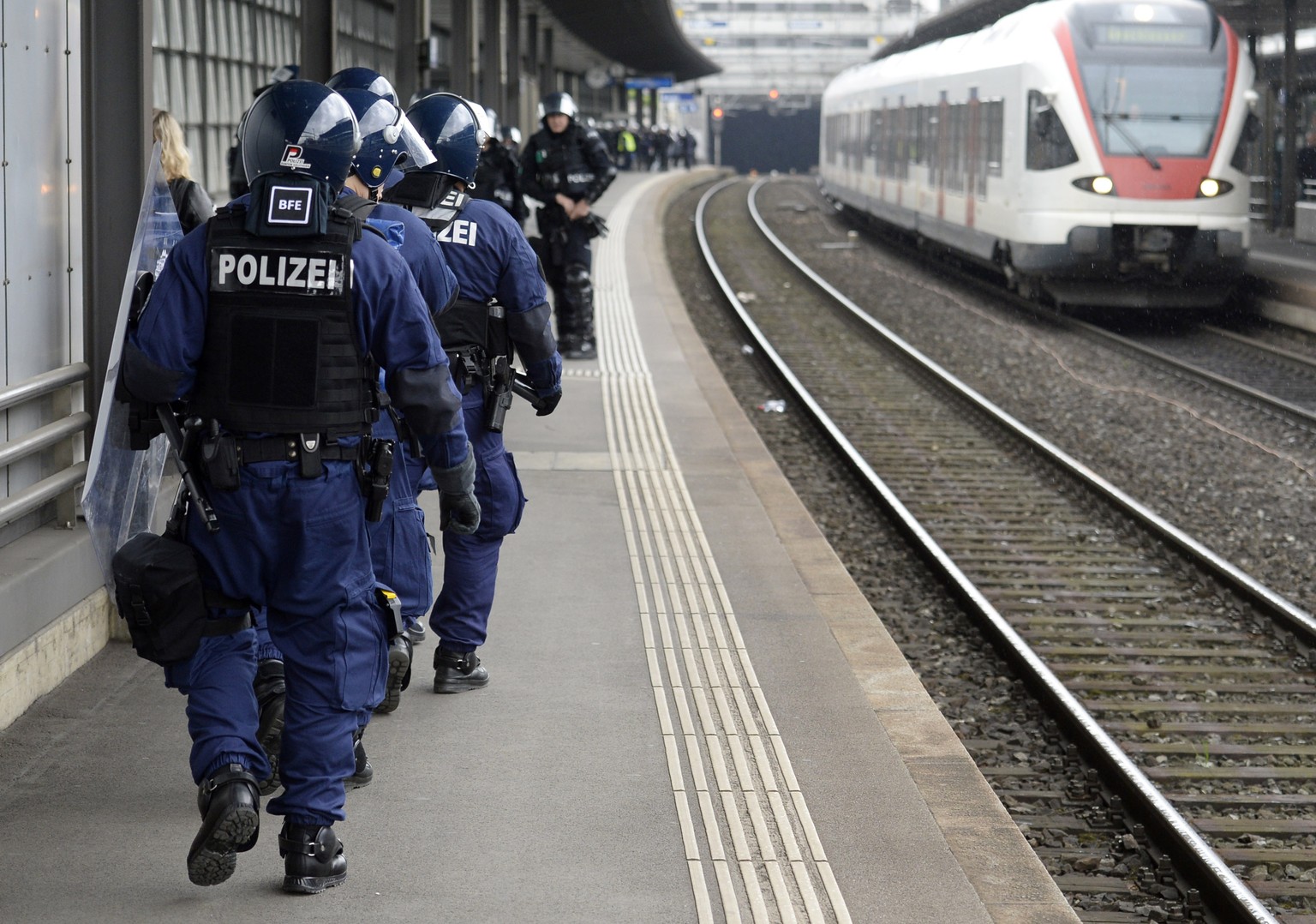 Die Polizei verhaftete vergangenen Samstag auch Unbeteiligte.&nbsp;