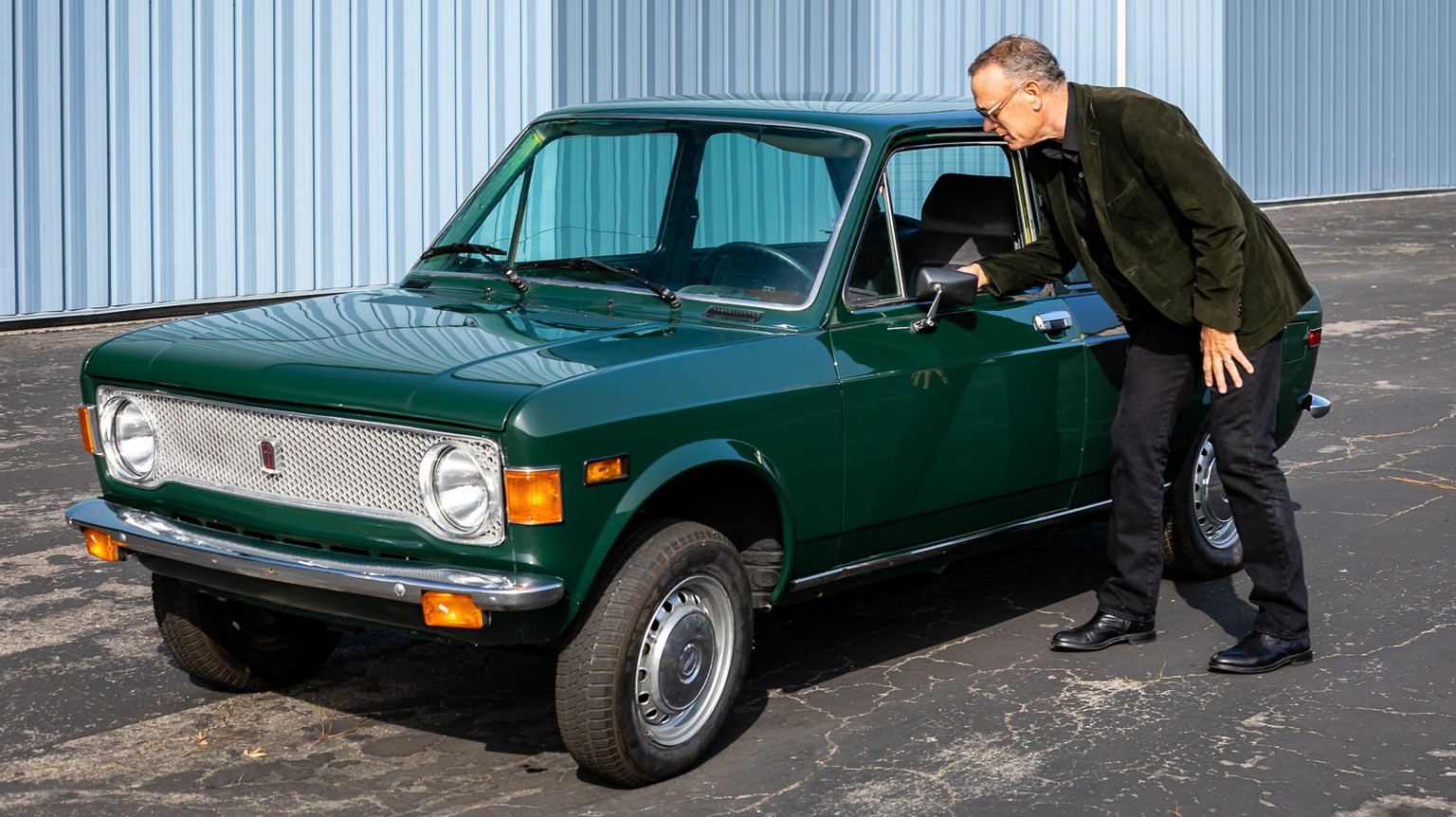 Tom Hanks&#039; 1975er Fiat 128 steht zum Verkauf. https://bringatrailer.com/listing/1975-fiat-128-2/
