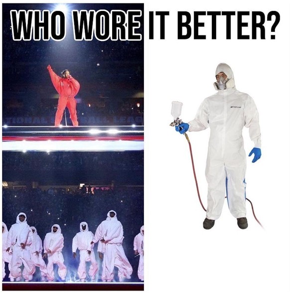 Die besten Super Bowl Memes zu Rihannas Halbzeitshow