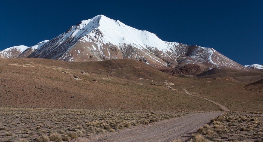Beunruhigende Hebung: Vulkan Uturuncu im Südwesten Boliviens.