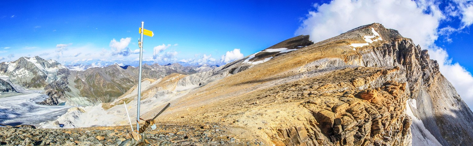 Rauszeit Wandern über 3000 Metern Barrhorn