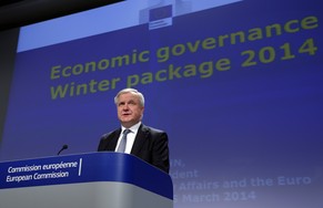 Lockerte die Regeln für Frankreich, EU-Wirtschaftsminister&nbsp;Olli Rehn