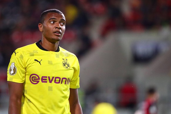 Manuel Akanji Dortmund SV Wehen Wiesbaden vs Borussia Dortmund, Fussball, DFB-Pokal, 07.08.2021 DFB regulations prohibit any use of photographs as image sequences and/or quasi-video. SV Wehen Wiesbade ...