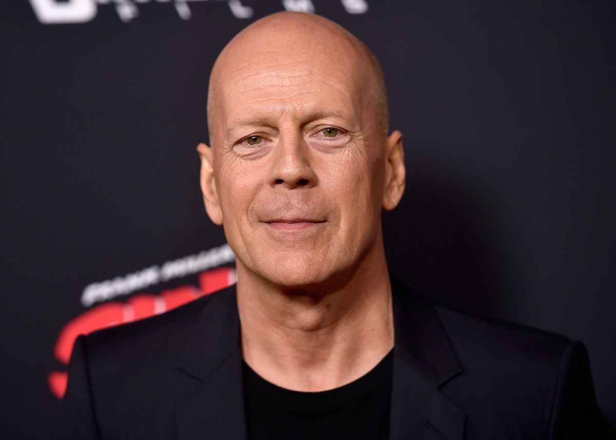HOLLYWOOD, CA - AUGUST 19: Actor Bruce Willis attends Premiere of Dimension Films' "Sin City: A Dame To Kill For" at TCL Chinese Theatre on August 19, 2014 in Hollywood, California. Fra ...