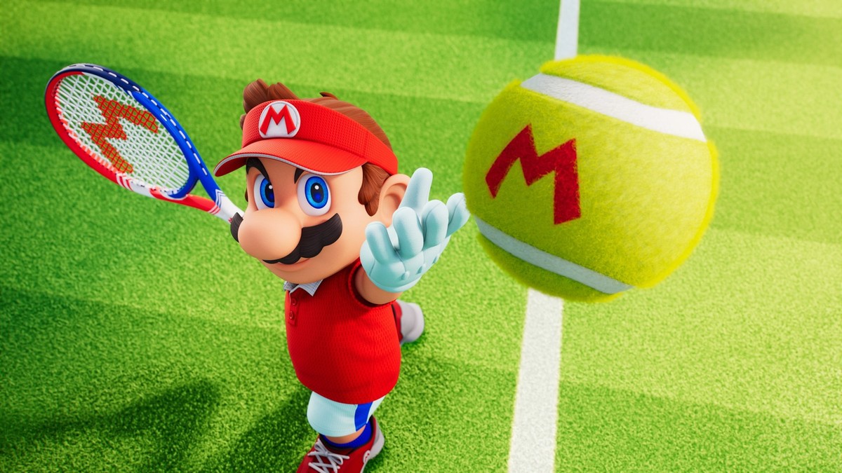 Super Mario ist zurück auf dem Tennisplatz, um für ganz viel Spielspass zu sorgen.