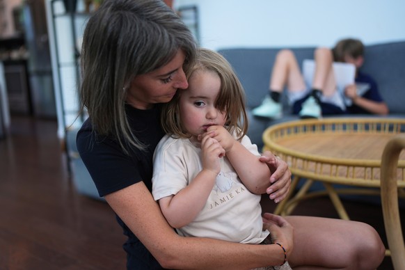 Eileen Lamb, who was diagnosed with autism as an adult, works with her daughter Billie and son Jude, who also has autism, Monday, May 12, 2025, in Austin, Texas. (AP Photo/Eric Gay)
RFK Jr. Autism