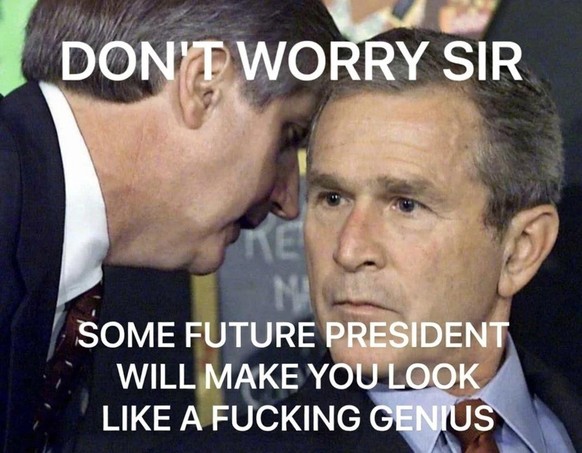 Trump Bush Meme