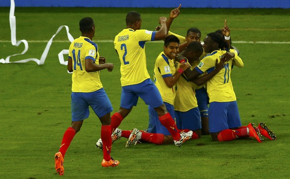 Aus Schweizer Sicht nicht wünschenswert: Wenn Ecuador auch gegen Frankreich jubeln kann.