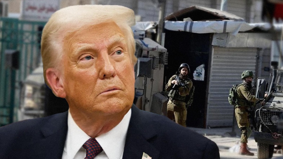 Donald Trump. Des soldats israéliens en opération Jénine, en Cisjordanie.
