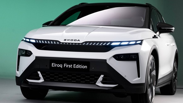 The Skoda Auto carmaker s new pure electric Skoda Elroq car in Mlada Boleslav, September 16, 2024. CTKxPhoto/RadekxPetrasek CTKPhotoP2024100108882 PUBLICATIONxNOTxINxCZExSVK CTKPhotoP2024100108882