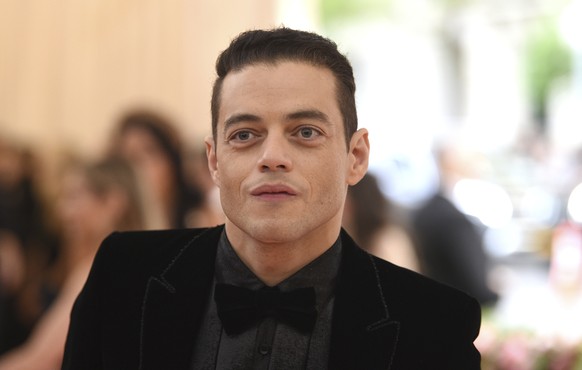 Rami Malek attends The Metropolitan Museum of Art&#039;s Costume Institute benefit gala celebrating the opening of the &quot;Camp: Notes on Fashion&quot; exhibition on Monday, May 6, 2019, in New York ...