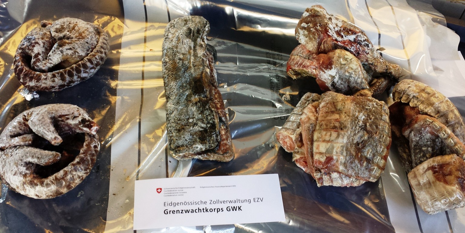 Getrocknetes Wildfleisch gilt in gewissen Kreisen als Delikatesse.&nbsp;