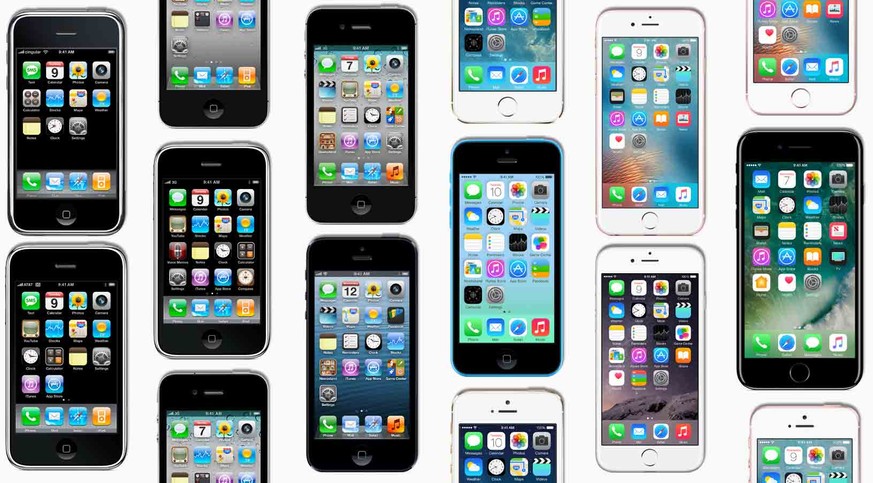 Apple feiert das Jubiläum erst Mitte Jahr richtig. Das Ur-iPhone kam im Juni 2007 heraus.