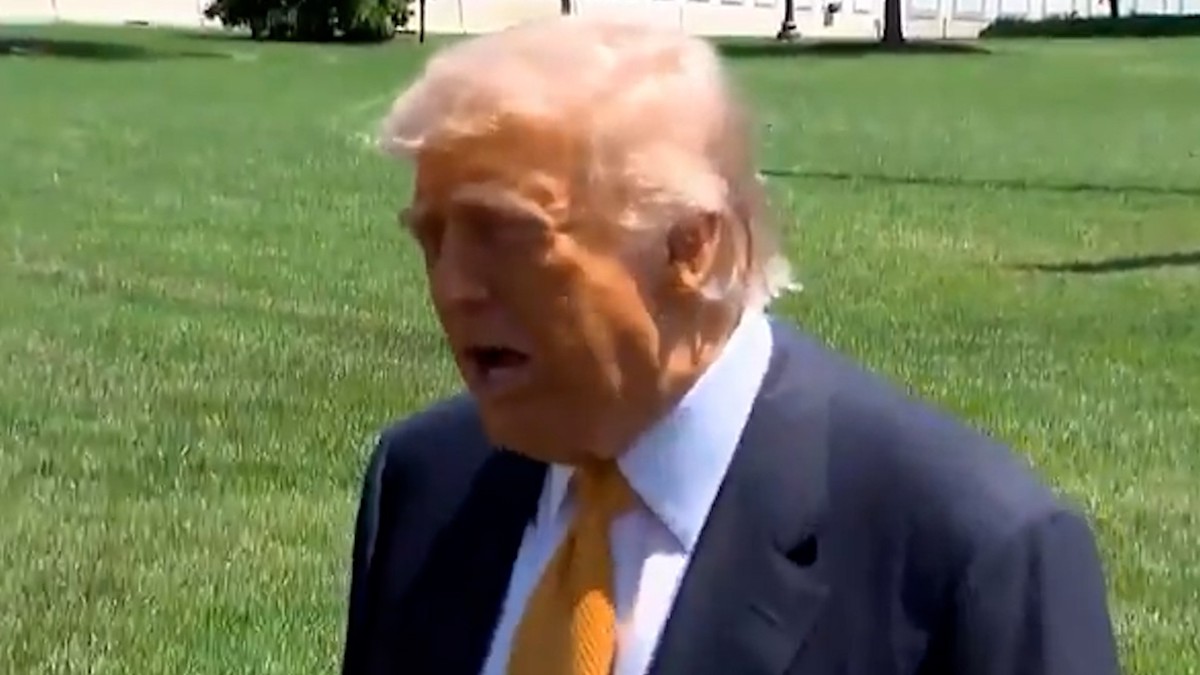 «Sie sind eine dumme Person» – Trump beschimpft Journalistin wegen Ballsaal