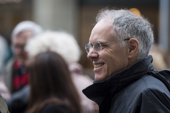 Alt Bundesrat Moritz Leuenberger verlangt eine Verfassungsänderung, bevor eine zweite Gotthardröhre gebaut wird.