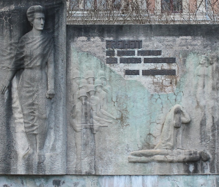 Rosa-Luxemburg-Denkmal in Zwickau