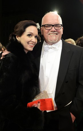 DJ Ötzi und Gattin Sonja am 27. Ferbuar beim Wiener Opernball.