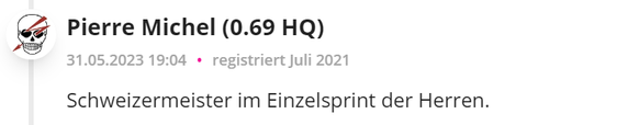 Kommentare zu den Sex-Weltmeisterschaften in Schweden.